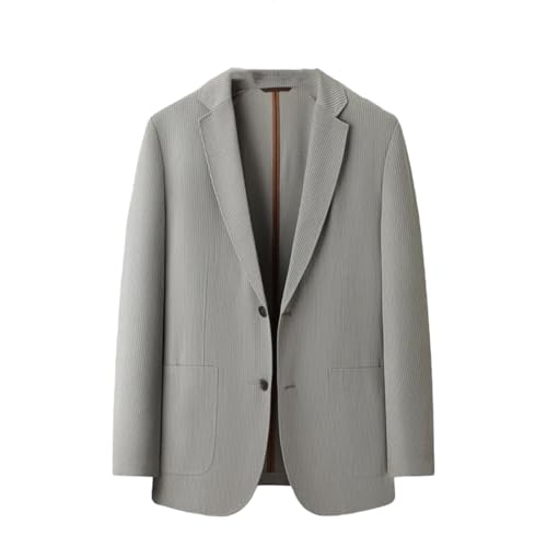 Men's Business Casual Suit Jacket Fashionable Stylish Thin Single Breasted Suit