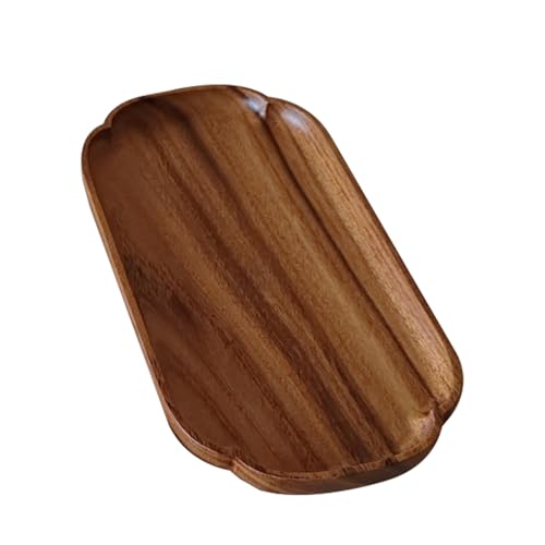 Zasdvn Fuente de Madera Natural para Servir Presentar y Organizar | Tabla para Quesos y Fiambres,Dagelijkse Gezichtscrème,para La Entrada, Mesa De Café, Hogar, Cocina, El Almuerzo, La Cena, Barbacoa