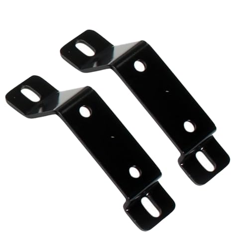 Front Sway Bar Frame Brackets (2-Pack), Direct Replacement for C10 (1963–1987) and For GMC C15/C1500 (1963–1987), Part No. 6372LSB/6372SSB