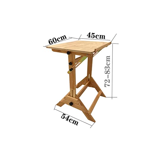 Table d'écriture avec chevalet support de peinture à inclinaison variable