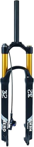 Forcella anteriore MTB: Specifiche: 26/27,5/29 pollici opzionali, inclusi sterzo conico e sterzo dritto Due stili, blocco corona manuale e blocco remoto due dispositivi di bloccaggio. Tipo di freno: freni a disco