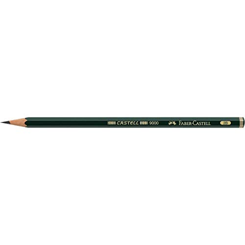 Crayon Faber-Castell 9000 2B de dessin et d'écriture graphite