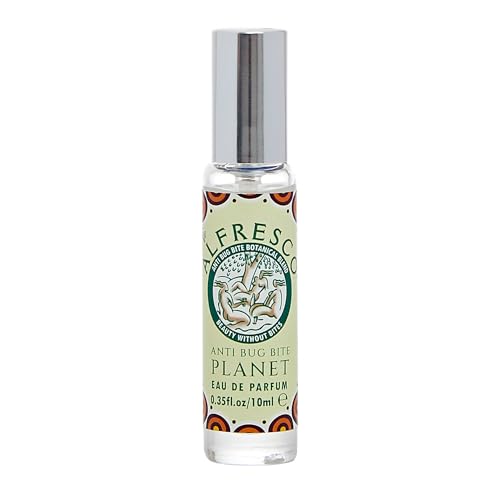 Alfresco - Planet, Anti Bug Bite Fragrance Spray, Natural Insect Repellent, Essential Oil Bug Spray with Floral Fragrance - Unisex (10ml, Made in UK)