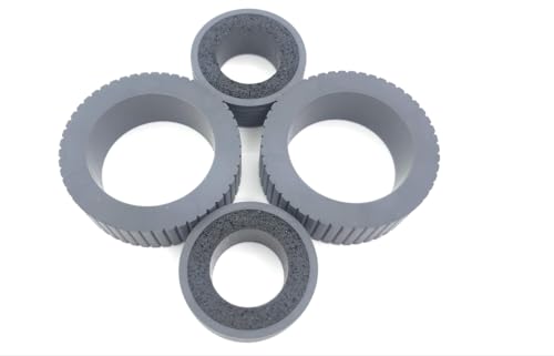 に適合する富士通 fi-6130 fi-6130Z fi-6140 fi-6140Z fi-6125 fi-6240 fi-6240Z fi-6230 fi-6230Z fi-6225 ix500 ix1500 ix1400 ix1600 スキャナー に対応 紙送りローラー,ピックアップローラータイヤ,ブレーキローラータイヤ