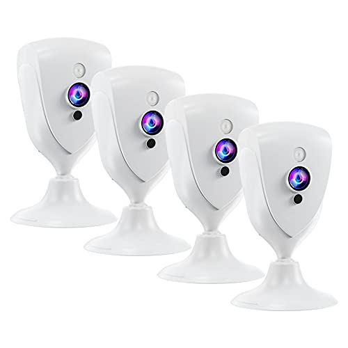 Ebitcam Pet Camera,1080P Mini Baby Monitor with Camera and Audio,Night Vision, 2-Way Audio,Motion Alarm for Home…