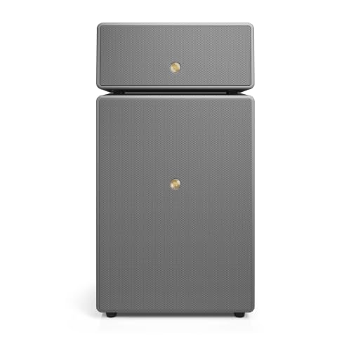 Image of Audio Pro Drumfire II W - 300W WiFi and Bluetooth Speaker, Multiroom, AirPlay 2, Google Cast, Spotify Connect - Grey