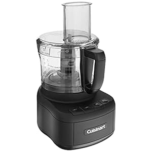 Cuisinart FP-8MB Elemental 8-Cup Food Processor, Matte Black