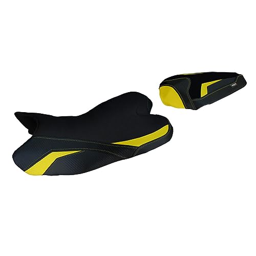 Made In: Italy BRIXIAMOTO copri sella balsas giallo Ultragrip senza logo compatibile con YAMAHA YZF R1 1000 2009-2014