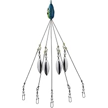 Umbrella Rigs for Stripers Fishing, Freshwater Fishing Swimbait Lures Rig Kit,