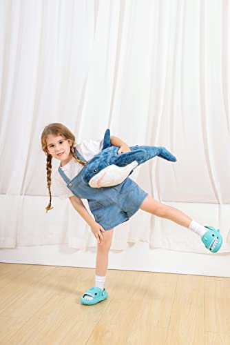 Chaussures de piscine enfant antidérapantes - Chaussons requin contre les chutes d'été - 2