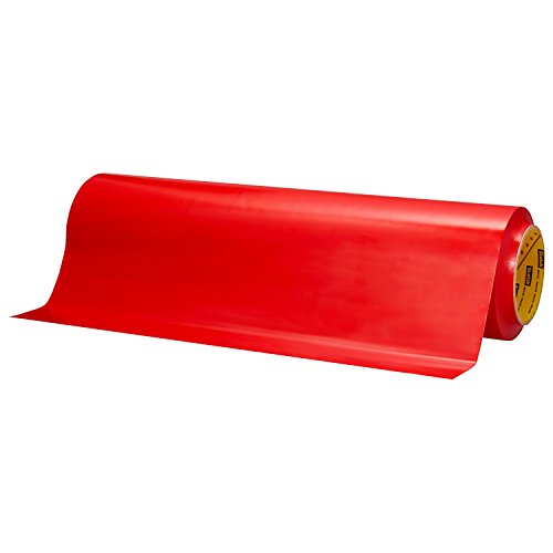 Image of 3M Vinyl Tape 471, 16 in x 36 yd, Red, 1 Roll, Red Floor Tape, Paint Alternative for Floor Marking, Social Distancing, Color Coding, Safety Marking