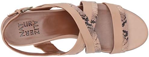 Naturalizer Womens Cecilia Nude Leather Ankle Straps 10 N | Image 4