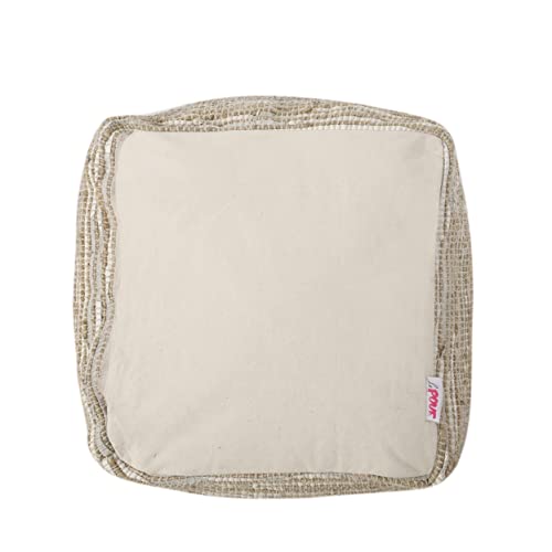Christopher Knight Home Pouf, Ecru #TOP4