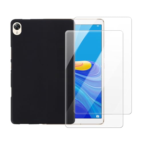 Funda para Huawei MediaPad M6 8.4 2019 con cristal templado negro