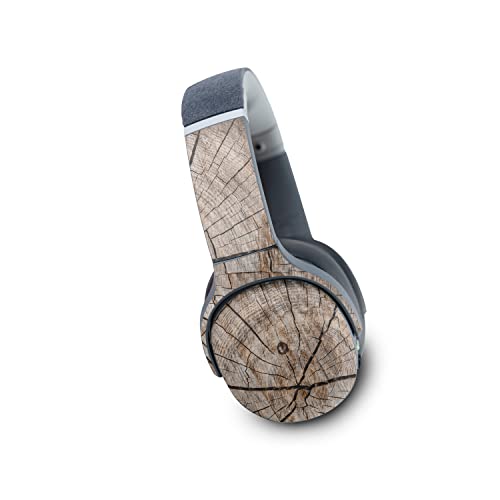 Image of MightySkins Carbon Fiber Skin Compatible with Skullcandy Crusher Evo Wireless - Tree Rings | Protective, Durable Textured Carbon Fiber Finish | Easy to Apply | Made in The USA