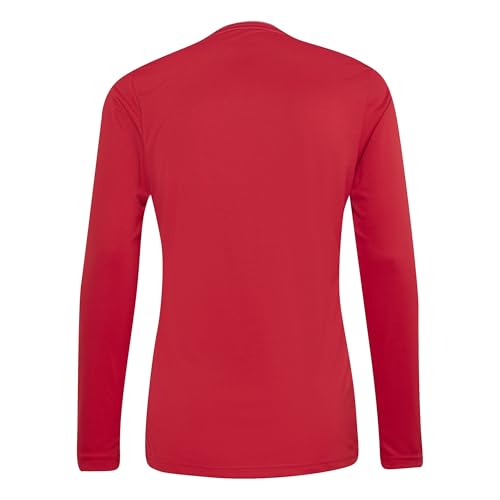 adidas Herren Entrada26 Long Sleeve Jersey Shirt, Team Power red 2/White, L – Ansicht 4