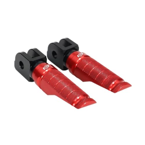 Repose-pieds avant moto rouge pour YAMAHA MT-07 XSR700 et MT-09