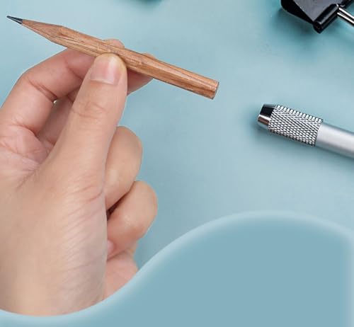 Extensores metálicos para lápices, 6 piezas, 4 pulgadas miniatura 4