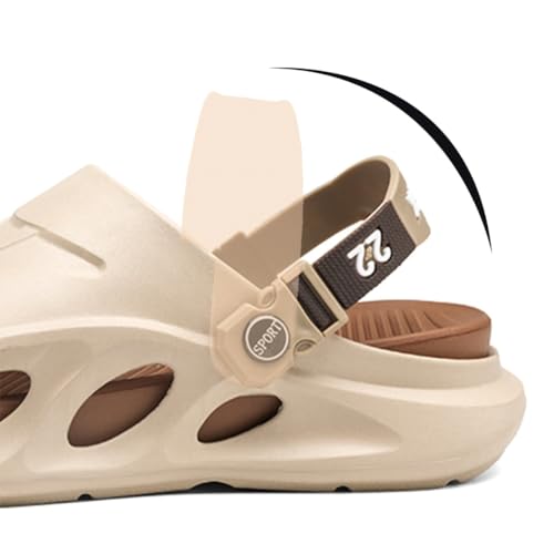 Premium Comfort Double Insole Convertible Flip-back Outdoor Sildes Sandals Summer Slippers For Men Yoga Mat Indoor Footwear2