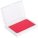 READY 2 LEARN Washable Stamp Pad - Hot Pink - Non-Toxic - Fade Resistant - Decorate Scrapbooks, Posters and Cards
