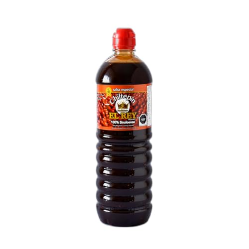 Salsa Especial Chiltepin El Rey 32 FL OZ / 1 LITER, Salsa Marisquera from Sinaloa, Seafood Mexican...