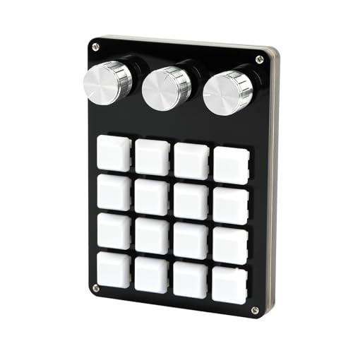 Clavier 16 touches 3 boutons programmable macropad mécanique à chaud pour industrie