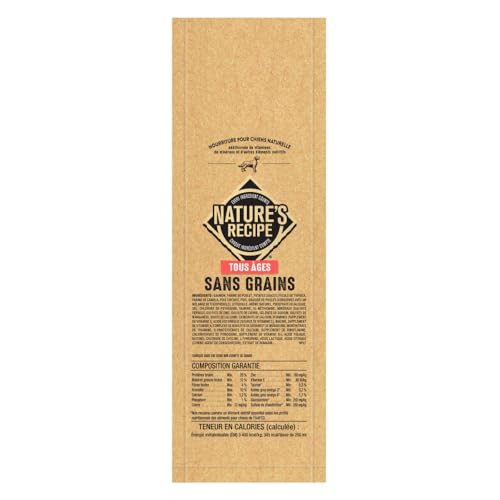 Nature's Recipe Grain Free Natural Dog Food Salmon, Sweet Potato & Pumpkin Recipe 5.4 kg (Pack of 1) image 8