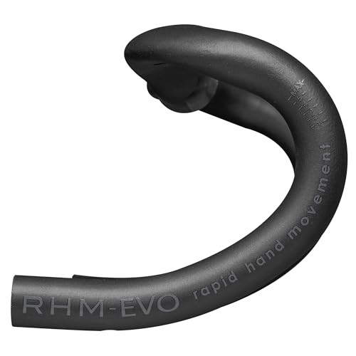 Deda Elementi Manubrio Zero2 Dcr Rhm-Evo Drop Pob (Lucido Su Nero), 40 Cm - 4