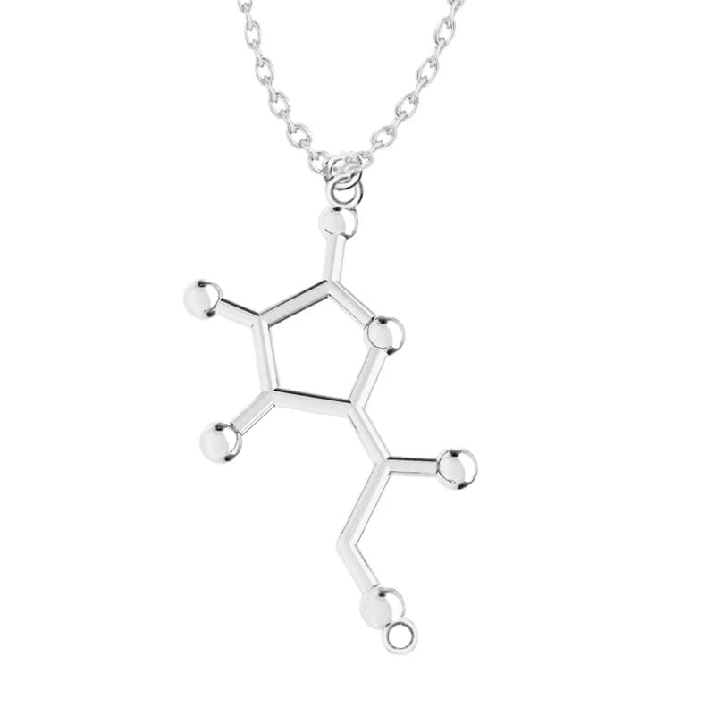 Collier molécule sérotonine pour exprimer votre passion des sciences