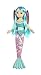 Aurora World Sea Sparkles Fairy Mermaid Shellina Plush,Teal,18 inches