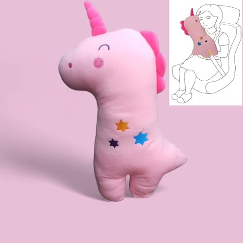 Image of Kids car Supporter Seat Belt (Pink)