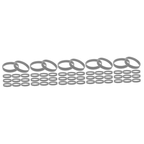 balacoo 250pcs Stretch Silicone Bracelets Skin-Friendly Unisex Wristbands for All Ages Comfortable Lightweight and for Parties Events and Everyday Wear
