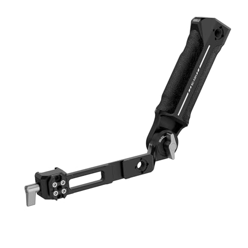 Poignée en silicone anti fatigue pour stabilisateur DJI RS 3 et pince OTAN réglable