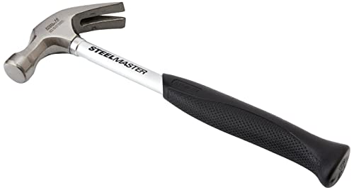 Stanley 1-51-031 Steel Master 0.99lbs Claw Hammer, Silver/Black