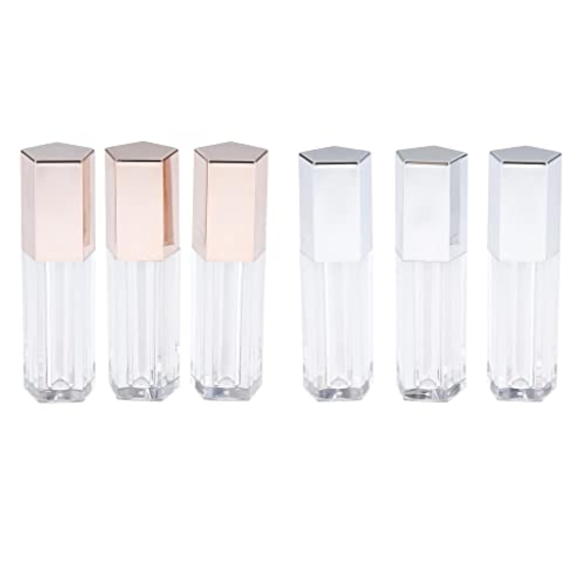 6x 5ml Empty Lip Gloss Tube Lip Balm Oil Bottle Set