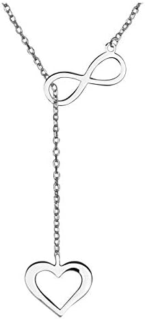Sofia Milani - Women's Necklace 925 Silver - Heart Infinity Pendant - 50147