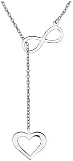 Sofia Milani - Women's Necklace 925 Silver - Heart Infinity Pendant - 50147