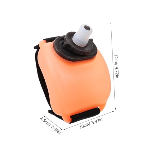 Bouteilles de cyclisme roses anti-chute avec sangle de transport