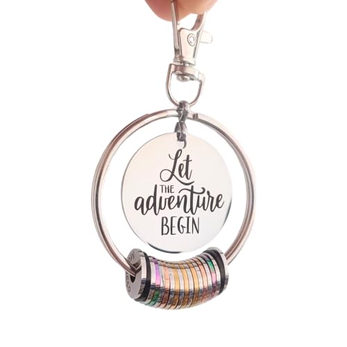 Porte-clés de voyage personnalisé, porte-clés de pays, porte-clés de voyage, clip de voyage mondial, porte-clés de voyage, breloque de voyage, jeton et étiquettes de voyage, Argent, noir, or rose, or,