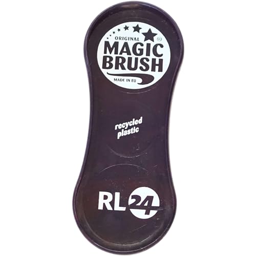 RL24 - Bürstenset (3-teilig) MagicBrush | Hufkratzer für Pferde | für hartnäckigen Schmutz | Pferdebürste für Fellwechsel | reinigt den Hufstrahl | Pferde Zubehör | Edition Wildberry recycled