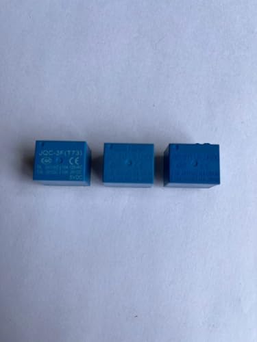 Relé de potencia JQC-3F para reparar placas de electrodomésticos y proyectos de domótica de 12V
