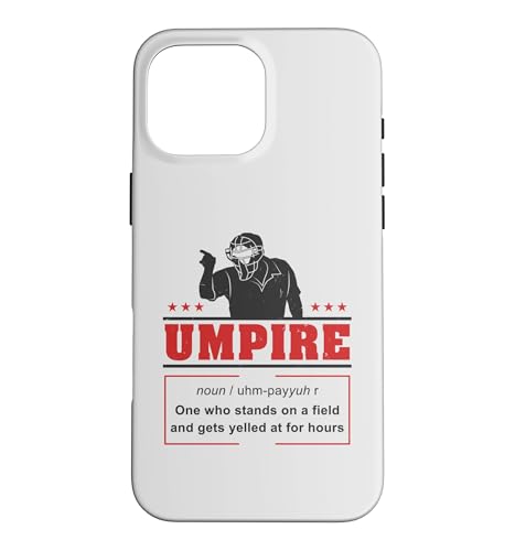 Football Soccer Referee Baseball Umpire Case for iPhone 16 Pro Max