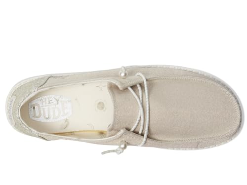 HEYDUDE Women's Wendy Celestial Shine Sneaker2