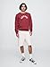 GAP Mens Fashion Logo Crew Sweatshirt Red Clay XL