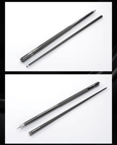Stecca da biliardo professionale fatta a mano in fibra di carbonio e legno d'acero, 147,7 cm con design snodato a 1/2 per una migliore giocabilità nei giochi di biliardo e biliardo
