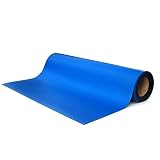 StaticTek MT4000 Royal Blue ESD Anti-Static Desk Mats, 2 Layer Rubber Texture Conductive Mat for Gro