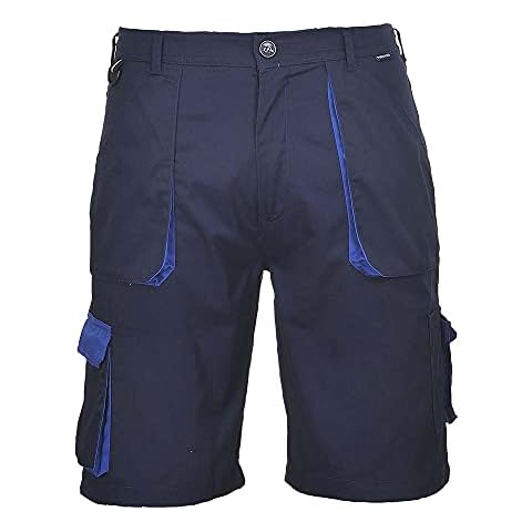 Portwest Texo Contrast Work Shorts, Navy Cover