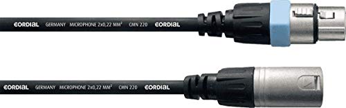 Cordial Intro Ccm 20 Fm Cavo Audio 20 M Xlr (3-Pin) Black