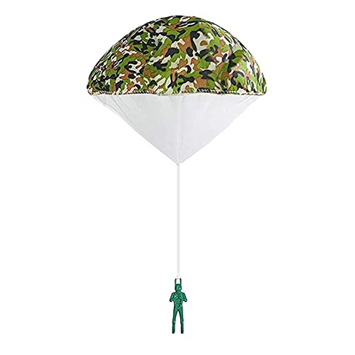 pologmase Jouet Parachute,Parachutiste de Camouflage de l'armée de Lancement Libre | Figurines de Parachutiste Jouets Volants pour la rentrée Scolaire présente Adolescents garçons Jeux extérieurs
