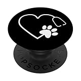 Veterinarian Heart Paw Print Stethoscope Vet PopSockets PopGrip: Swappable Grip for Phones & Tablets PopSockets Adhesive PopGrip